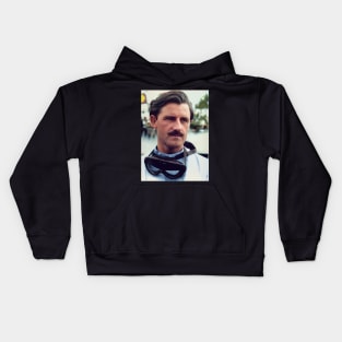 Driving legend Graham Hill Kids Hoodie